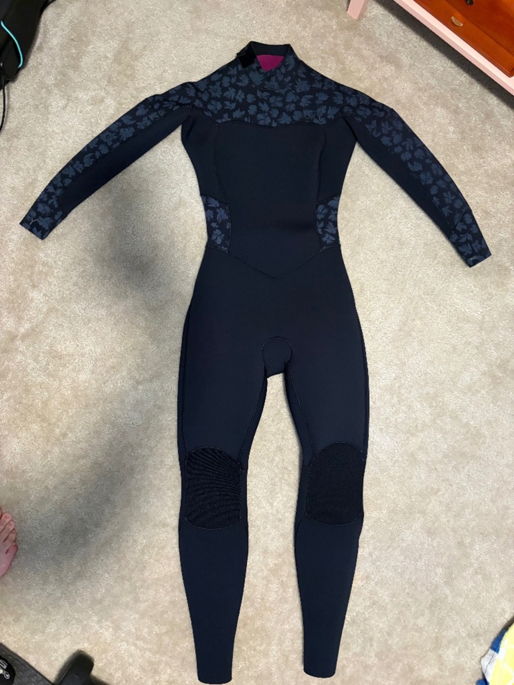 Roxy Swell Women’s 3/2 full wetsuit back zip size 6